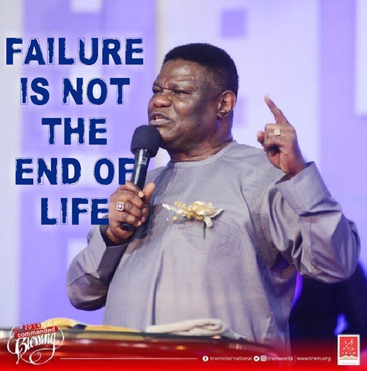 FAILURE IS NOT THE END OF LIFE