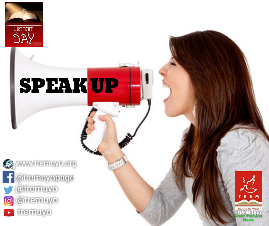 SPEAK UP