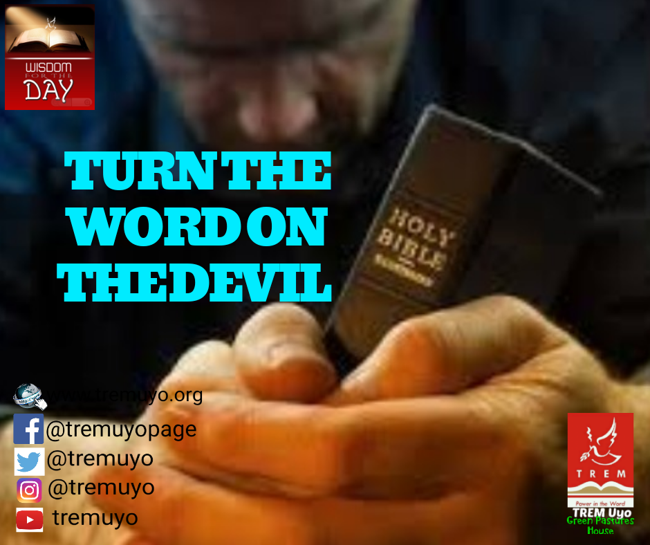 TURN THE WORD ON THE DEVIL
