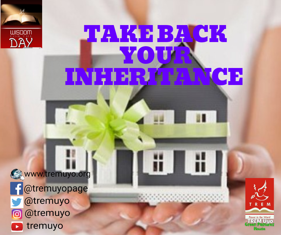 TAKE BACK YOUR INHERITANCE