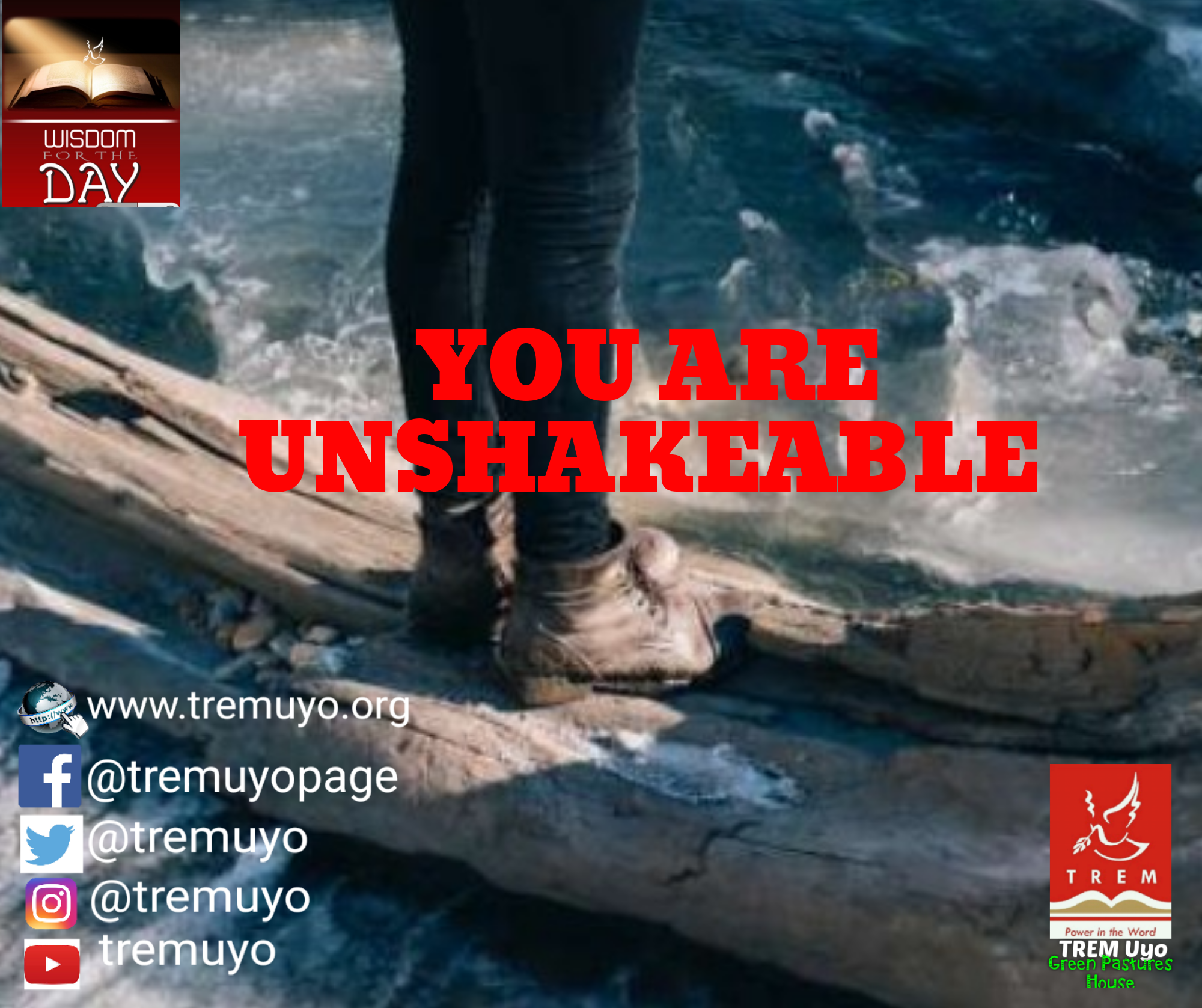 YOU ARE UNSHAKEABLE