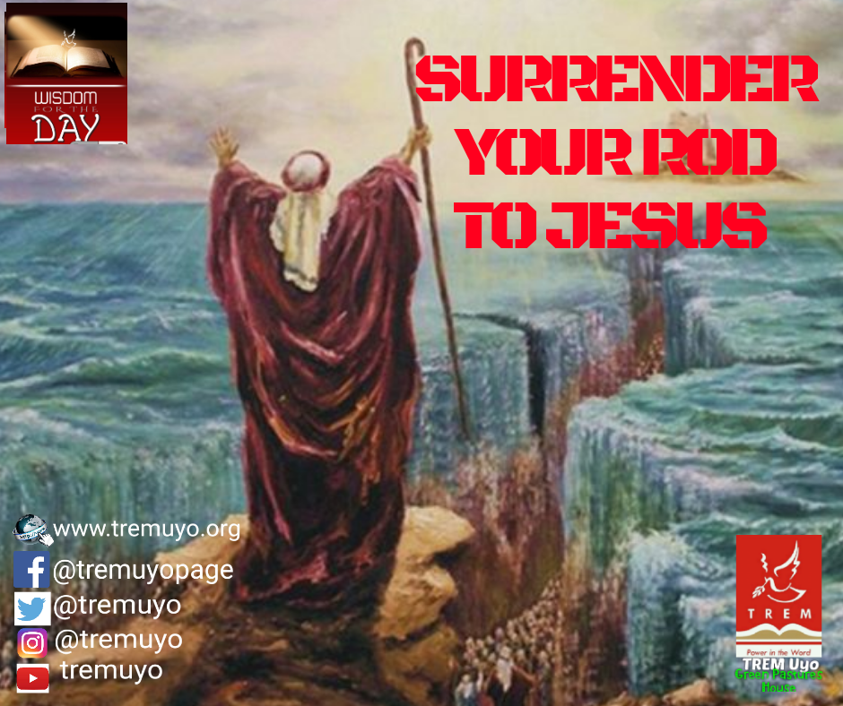 SURRENDER YOUR ROD TO JESUS