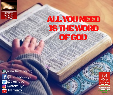 ALL YOU NEED IS THE WORD OF GOD