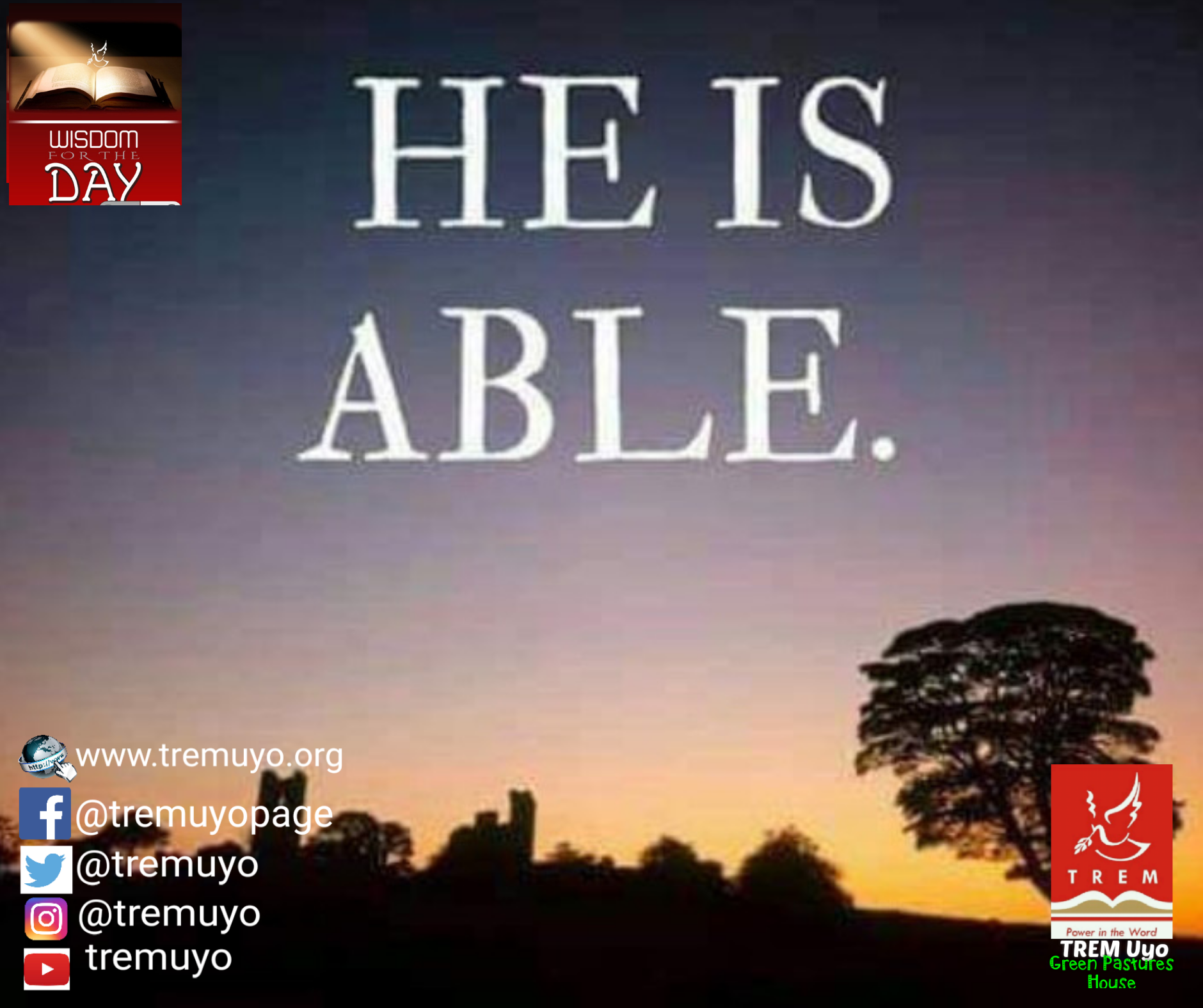 HE IS ABLE