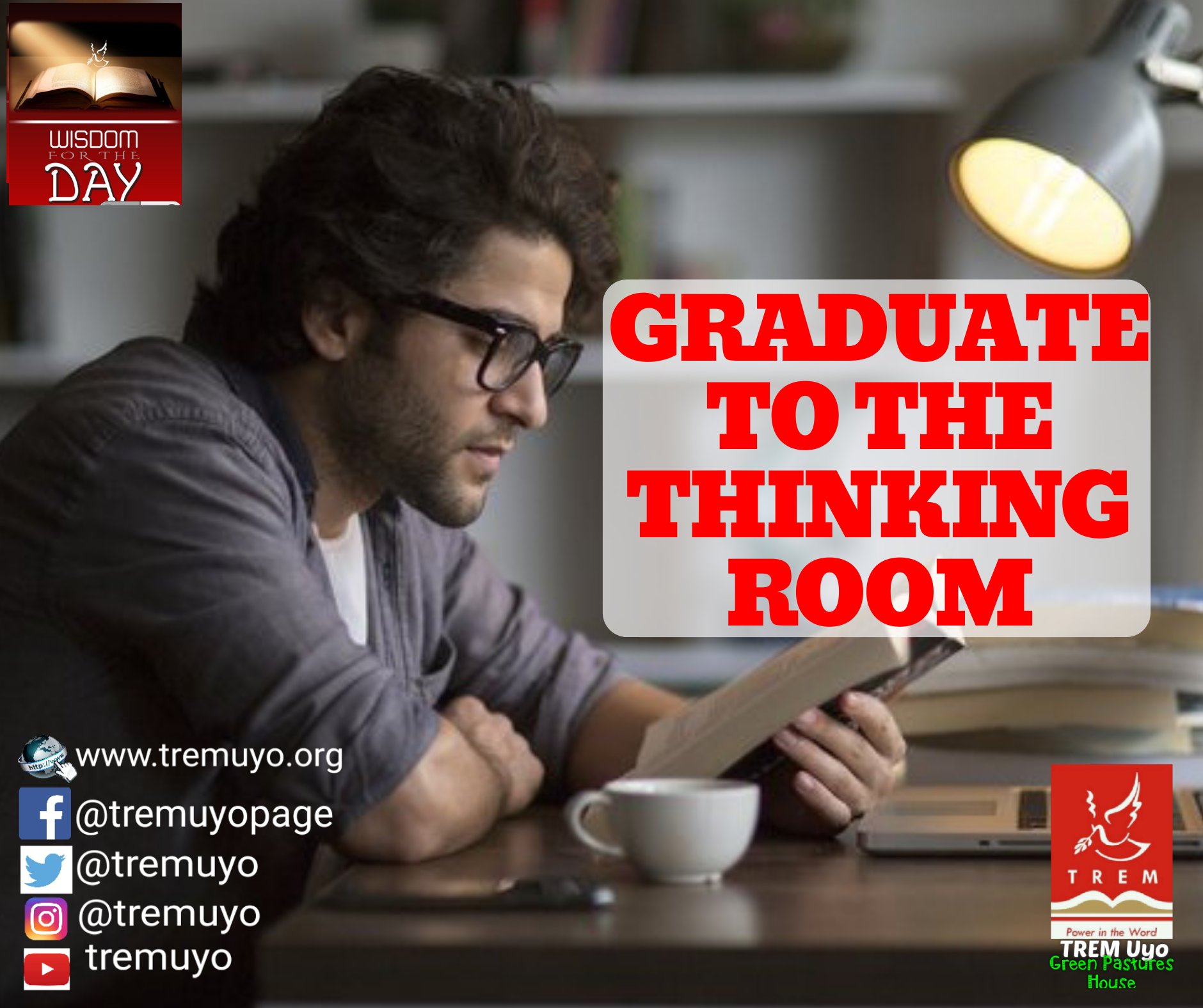 GRADUATE TO THE THINKING ROOM