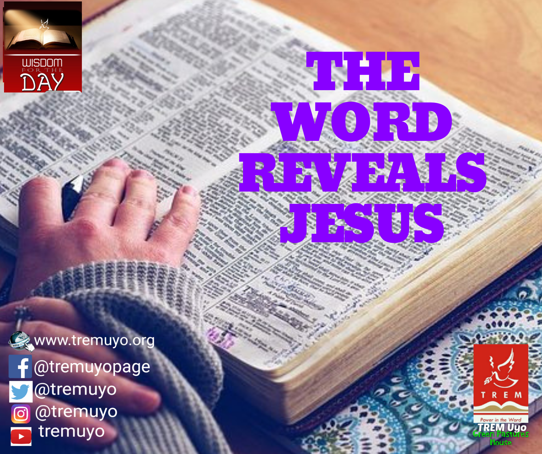 THE WORD REVEALS JESUS